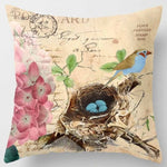 Load image into Gallery viewer, Hot sale fashion cute birds bikes sunflowers deer pillow cases beauty square double sides pattern pillow covers size 45*45cm
