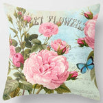 Load image into Gallery viewer, Hot sale fashion cute birds bikes sunflowers deer pillow cases beauty square double sides pattern pillow covers size 45*45cm
