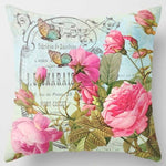 Load image into Gallery viewer, Hot sale fashion cute birds bikes sunflowers deer pillow cases beauty square double sides pattern pillow covers size 45*45cm
