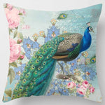 Load image into Gallery viewer, Hot sale fashion cute birds bikes sunflowers deer pillow cases beauty square double sides pattern pillow covers size 45*45cm
