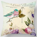 Load image into Gallery viewer, Hot sale fashion cute birds bikes sunflowers deer pillow cases beauty square double sides pattern pillow covers size 45*45cm
