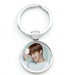 Load image into Gallery viewer, Hot Army Bomb Key Chains Key Rings Holder Kpop BT21  Jewelry K-pop Boys Accessories For Fans Album Love Yourself
