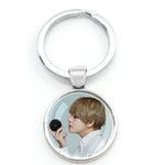 Load image into Gallery viewer, Hot Army Bomb Key Chains Key Rings Holder Kpop BT21  Jewelry K-pop Boys Accessories For Fans Album Love Yourself
