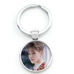 Load image into Gallery viewer, Hot Army Bomb Key Chains Key Rings Holder Kpop BT21  Jewelry K-pop Boys Accessories For Fans Album Love Yourself
