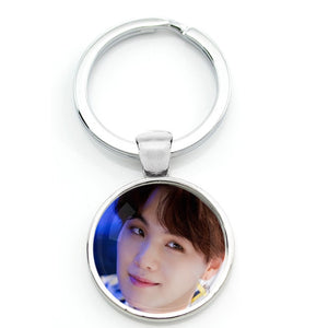 Hot Army Bomb Key Chains Key Rings Holder Kpop BT21  Jewelry K-pop Boys Accessories For Fans Album Love Yourself