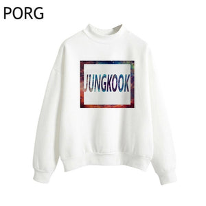 Funny Jungkook Jimin V Women Hoodies Streetwear Fashion Long Sleeve Pullover Sweatshirts Harajuku Autumn Oversized Hoodie