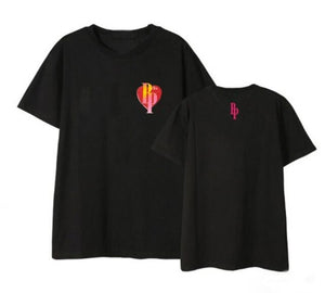Summer style kpop blackpink photo/logo printing t shirt unisex fashion o neck short sleeve t-shirt 3 colors top tees