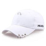 Load image into Gallery viewer, new baseball cap with rings jimin hat suga cap LIVE THE WINGS TOUR kpop cotton cap Iron Ring snapback Hats garros

