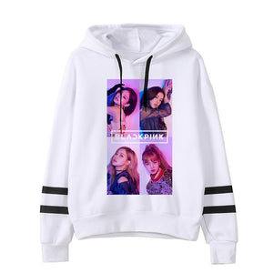 BLACKPINK Hoodie women hip hop 2019 kpop Sweatshirt Album clothes Kill This Love hooded Female Jennie Rose Lisa Jisoo Hoodies