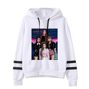 BLACKPINK Hoodie women hip hop 2019 kpop Sweatshirt Album clothes Kill This Love hooded Female Jennie Rose Lisa Jisoo Hoodies