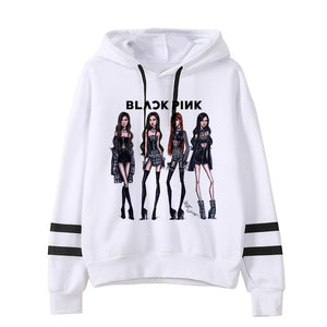 BLACKPINK Hoodie women hip hop 2019 kpop Sweatshirt Album clothes Kill This Love hooded Female Jennie Rose Lisa Jisoo Hoodies