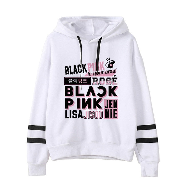BLACKPINK Hoodie women hip hop 2019 kpop Sweatshirt Album clothes Kill This Love hooded Female Jennie Rose Lisa Jisoo Hoodies