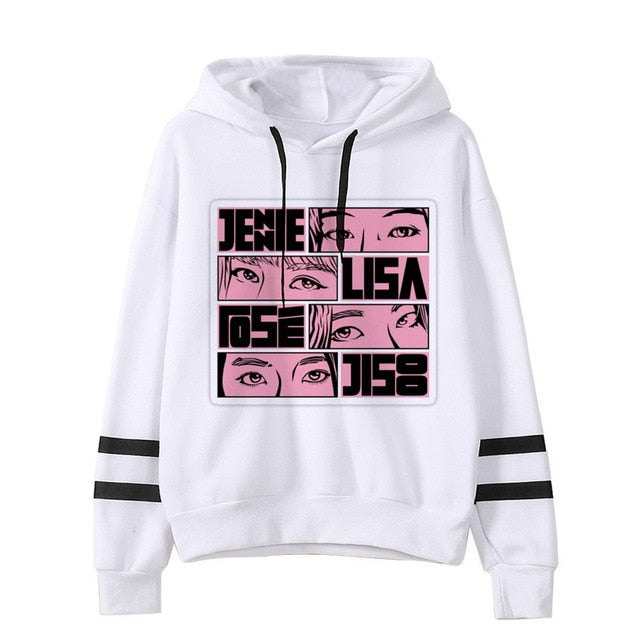 BLACKPINK Hoodie women hip hop 2019 kpop Sweatshirt Album clothes Kill This Love hooded Female Jennie Rose Lisa Jisoo Hoodies
