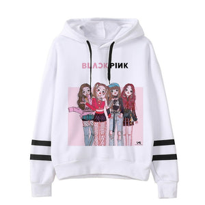 BLACKPINK Hoodie women hip hop 2019 kpop Sweatshirt Album clothes Kill This Love hooded Female Jennie Rose Lisa Jisoo Hoodies