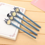 Load image into Gallery viewer, 4 Pcs/Pack Cute Gel Ink Pen Kawaii Stationary My Neighbor Totoro Signature Neutral Pen For School Office Supply Gift For Girl
