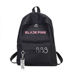 Load image into Gallery viewer, Ateez Stray Kids Blackpink Sac A Dos Backpack Back Pack Got7 Women Monsta X Twice Wanna One Canvas School Travel Bag Femme
