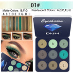 Load image into Gallery viewer, 9 Colors Glitter Eyeshadow Makeup Pallete Matte Eye shadow Palette Shimmer and Shine Diamond Eyeshadow Powder Pigment Cosmetics
