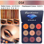 Load image into Gallery viewer, 9 Colors Glitter Eyeshadow Makeup Pallete Matte Eye shadow Palette Shimmer and Shine Diamond Eyeshadow Powder Pigment Cosmetics
