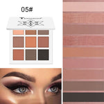 Load image into Gallery viewer, 9 Colors Glitter Eyeshadow Makeup Pallete Matte Eye shadow Palette Shimmer and Shine Diamond Eyeshadow Powder Pigment Cosmetics
