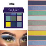 Load image into Gallery viewer, 9 Colors Glitter Eyeshadow Makeup Pallete Matte Eye shadow Palette Shimmer and Shine Diamond Eyeshadow Powder Pigment Cosmetics
