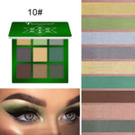 Load image into Gallery viewer, 9 Colors Glitter Eyeshadow Makeup Pallete Matte Eye shadow Palette Shimmer and Shine Diamond Eyeshadow Powder Pigment Cosmetics
