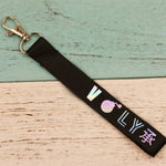 Load image into Gallery viewer, Fashion Bangtan Boys Keychain Braided Ribbon Keyring Women Men Phone Case Lanyard Key Chain Car Wallet Bag Pendant JIMIN SUGA
