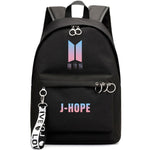 Load image into Gallery viewer, 2019 Outdoor wild casual bangtanes student school canvas backpack boys kpop army bomb fresh trend fan pouch bags for women
