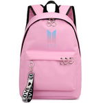Load image into Gallery viewer, 2019 Outdoor wild casual bangtanes student school canvas backpack boys kpop army bomb fresh trend fan pouch bags for women
