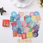 Load image into Gallery viewer, 40 PCS/box Mini Cartoon Paper Sticker Decoration Decal DIY Album Scrapbooking Seal Sticker Kawaii Stationery Gift Material Escol
