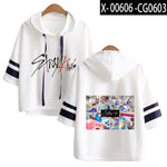 Load image into Gallery viewer, stray kids Singer 2019 Hip Hop hoodies sweatshirt Tops clothes kpop korean summer hoodie women harajuku women clothes 2019
