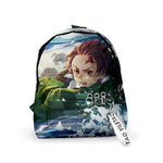 Load image into Gallery viewer, 24Color Kimetsu No Yaiba Bag Demon Slayer Anime Cosplay Accessories Kimono Costumes School Student 3D Print Backpack

