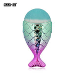 Load image into Gallery viewer, 1Pcs Cute Mermaid Foundation Power Makeup Brush Blending Contour Blush Fish Scale Cosmetic Beauty Make Up Brush Tools Maquiagem
