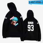 Load image into Gallery viewer, aikooki hoodies women Bangtan Boys Kpop idol Hoodies Sweatshirts Autumn Streetwear Fans Hoodies Cap Casual Clothes Plus Size

