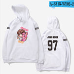 Load image into Gallery viewer, aikooki hoodies women Bangtan Boys Kpop idol Hoodies Sweatshirts Autumn Streetwear Fans Hoodies Cap Casual Clothes Plus Size
