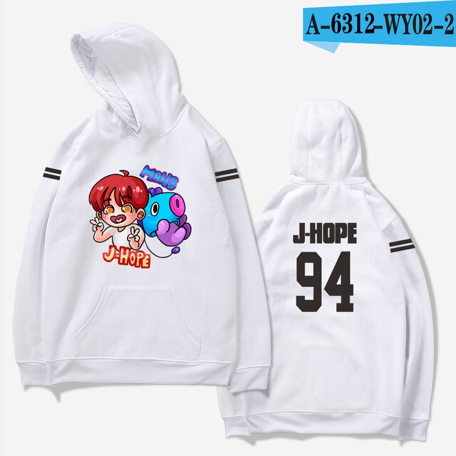 aikooki hoodies women Bangtan Boys Kpop idol Hoodies Sweatshirts Autumn Streetwear Fans Hoodies Cap Casual Clothes Plus Size