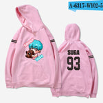 Load image into Gallery viewer, aikooki hoodies women Bangtan Boys Kpop idol Hoodies Sweatshirts Autumn Streetwear Fans Hoodies Cap Casual Clothes Plus Size
