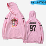 Load image into Gallery viewer, aikooki hoodies women Bangtan Boys Kpop idol Hoodies Sweatshirts Autumn Streetwear Fans Hoodies Cap Casual Clothes Plus Size

