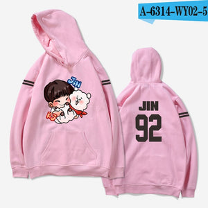 aikooki hoodies women Bangtan Boys Kpop idol Hoodies Sweatshirts Autumn Streetwear Fans Hoodies Cap Casual Clothes Plus Size