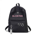 Load image into Gallery viewer, Ateez Stray Kids Blackpink Sac A Dos Backpack Back Pack Got7 Women Monsta X Twice Wanna One Canvas School Travel Bag Femme
