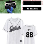 Load image into Gallery viewer, EXO Planet 3 EXOrDIUM T-shirt In Seoul KPOP Unisex BUTTON DOWN Tshirt Baekhyun 2019 Summer Tops Fashion Korean Fans Tees
