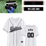 Load image into Gallery viewer, EXO Planet 3 EXOrDIUM T-shirt In Seoul KPOP Unisex BUTTON DOWN Tshirt Baekhyun 2019 Summer Tops Fashion Korean Fans Tees
