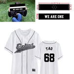 Load image into Gallery viewer, EXO Planet 3 EXOrDIUM T-shirt In Seoul KPOP Unisex BUTTON DOWN Tshirt Baekhyun 2019 Summer Tops Fashion Korean Fans Tees
