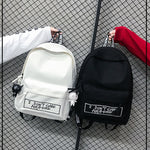 Load image into Gallery viewer, Canvas Backpack Harajuku Style Women Backpack Doll Pendant Shoulder Bag High Quality Girl School Backpack Mochila Bagpack
