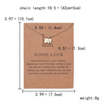 Load image into Gallery viewer, Rinhoo Butterfly Elephant Pearl Of Love Gold-color Pendant Necklaces Clavicle Chains Necklace Fashion Necklace Women Jewelry
