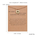 Load image into Gallery viewer, Rinhoo Butterfly Elephant Pearl Of Love Gold-color Pendant Necklaces Clavicle Chains Necklace Fashion Necklace Women Jewelry
