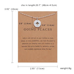 Load image into Gallery viewer, Rinhoo Butterfly Elephant Pearl Of Love Gold-color Pendant Necklaces Clavicle Chains Necklace Fashion Necklace Women Jewelry
