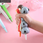 Load image into Gallery viewer, Foam Plastic Gel Pen Rubber Stationery Kawaii School Supplies Gel Ink Pen School Stationery Office Suppliers Pen Kids Gifts
