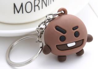 kpop keychain bangtan boys keychain key chain ring pendant jewelry accessories korean cartoon animals rabbit keychain fans gift