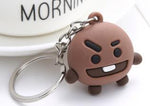 Load image into Gallery viewer, kpop keychain bangtan boys keychain key chain ring pendant jewelry accessories korean cartoon animals rabbit keychain fans gift
