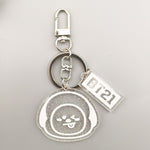 Load image into Gallery viewer, Fashion KPOP Keyring Transparent Acrylic Sheet Key Chain Bangtan Boys Tassel Pendant Keychain EXO Blackpink Accessories Jewelry
